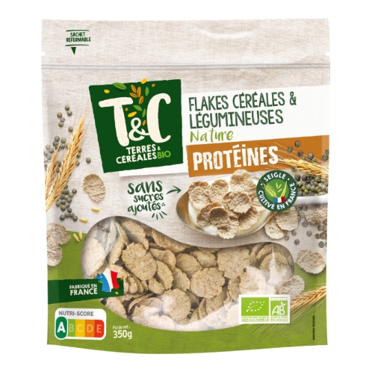 Céréales Protéinés Nature Bio TERRES & CEREALES BIO