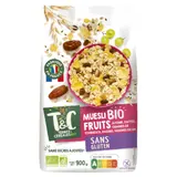Muesli Fruits Sans Gluten Bio TERRES & CEREALES BIO
