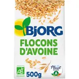 Flocons d'Avoine Céréale Complète Nature Bio BJORG