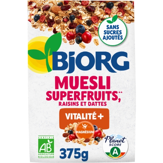 Muesli Super Fruits Bio BJORG