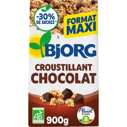 Muesli Croustillant Chocolat Bio BJORG