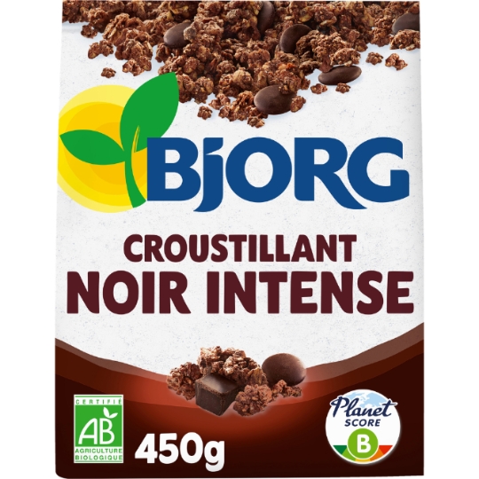 Muesli Croustillant Chocolat Intense Bio BJORG