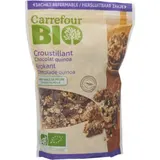Granola Croustillant Chocolat Quinoa Bio CARREFOUR BIO