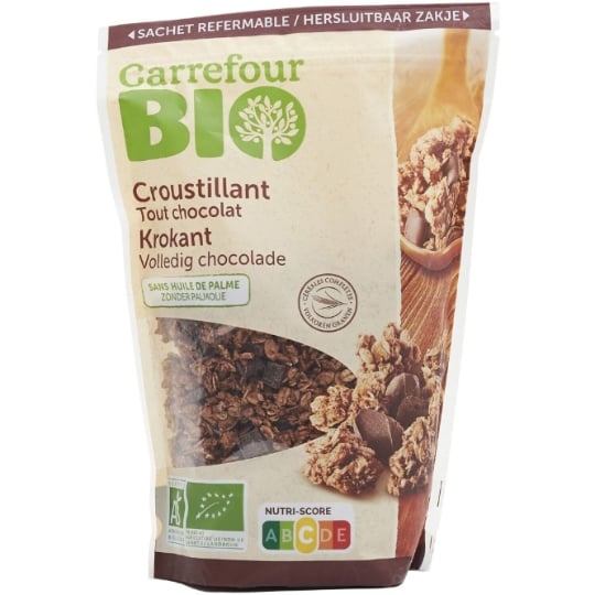 Granola Croustillant Chocolat Bio CARREFOUR BIO