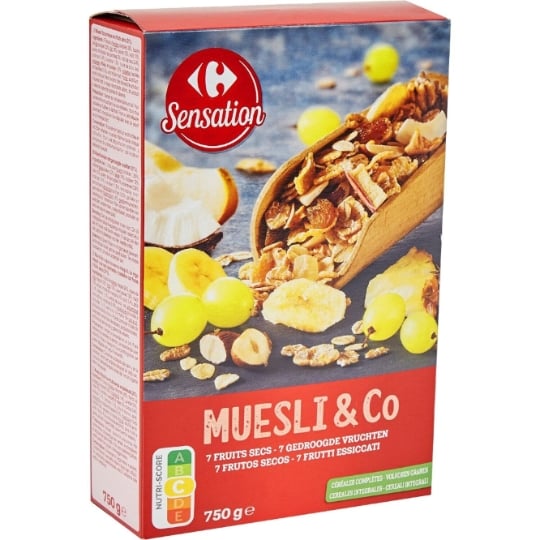 Muesli 7 Fruits Secs CARREFOUR SENSATION