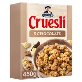 Granola Cruesli 3 Chocolats QUAKER