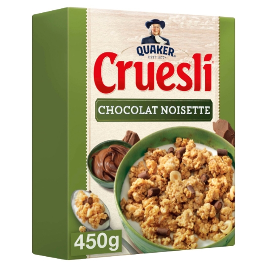 Granola Cruesli Chocolat Noisette QUAKER