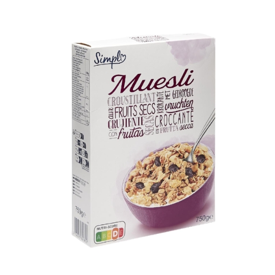 Muesli Croustillant Fruits Secs SIMPL