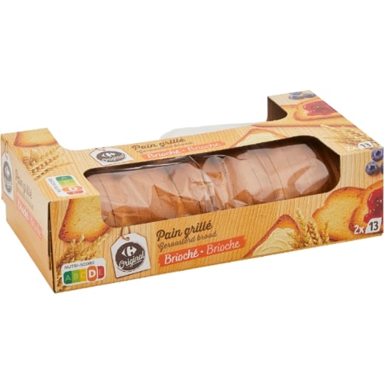 Pain Grillé Brioché CARREFOUR