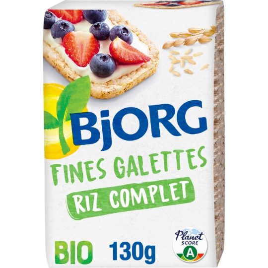 Galettes   De riz fines bio BJORG