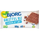 Galettes   Riz Chocolat au lait bio BJORG