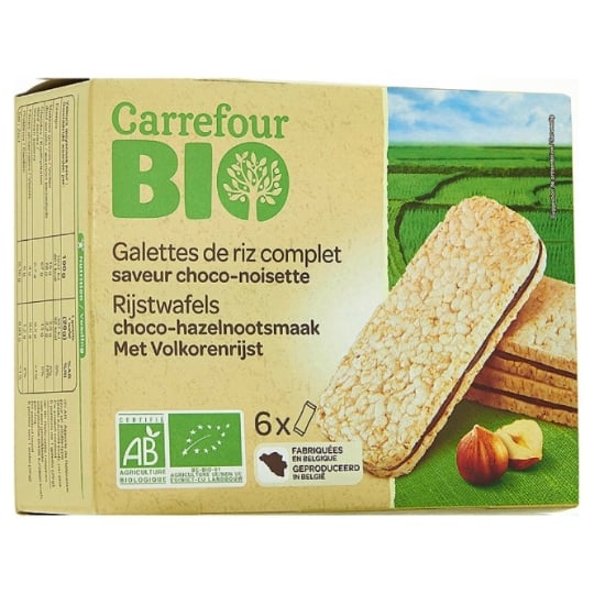 Galette bio choco-noisettes CARREFOUR BIO