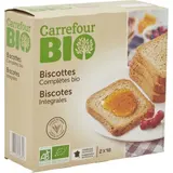 Biscottes Complètes Bio CARREFOUR BIO