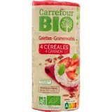 Galettes  4 céréales Bio CARREFOUR BIO