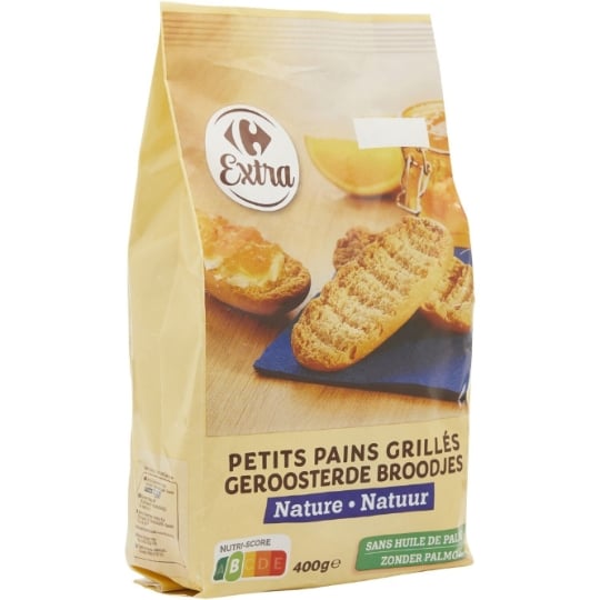 Pains Grillés Nature CARREFOUR EXTRA