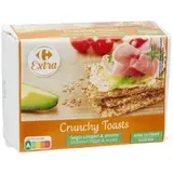 Tartines Croustillantes Seigle Complet Sésame CARREFOUR EXTRA