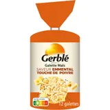 Galette maïs emmental poivre GERBLE