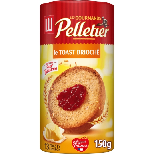Toasts Brioché Pelletier LU
