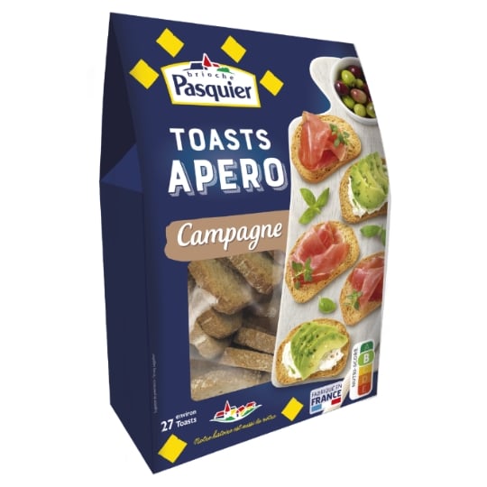 Mini Toasts Campagne PASQUIER