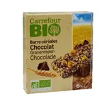 Barres Céréales Chocolat Bio CARREFOUR BIO