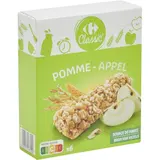 Barres Céréales Pomme Verte CARREFOUR CLASSIC'