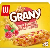 Barres Céréales Grany Fraises et Framboises LU