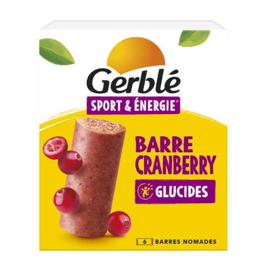 Barres diététiques cranberry  GERBLE