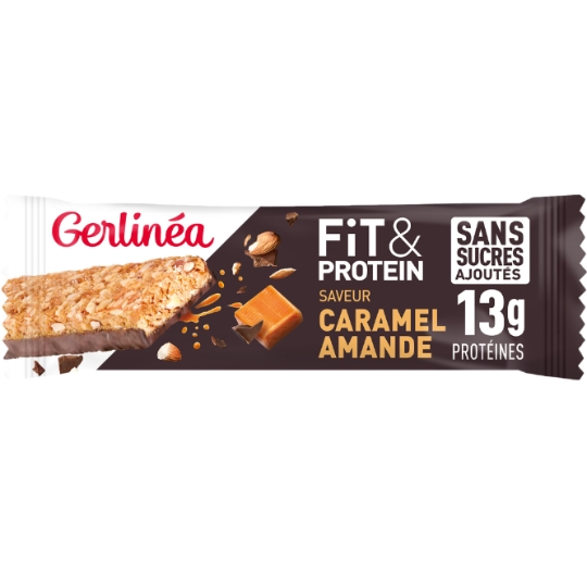 Barre protéinée Caramel Amande GERLINEA
