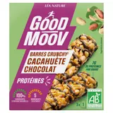 Barres Crunchy Cacahuète Chocolat GOOD MOOV