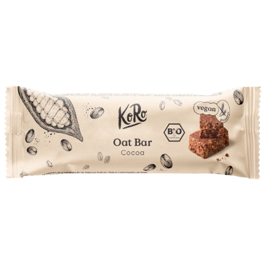 Barre d'Avoine au Cacao bio KORO