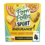 Compote Sport Endurance Pomme Ananas Passion POM'POTES