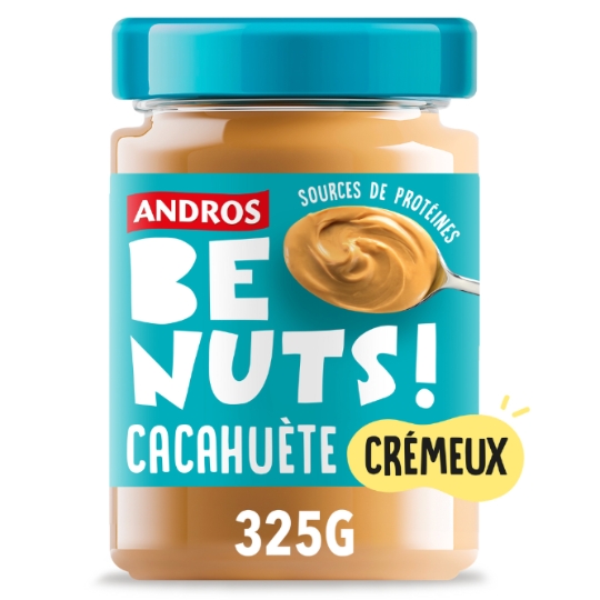 Pâte à Tartiner Cacahuète Crémeux ANDROS BE NUTS