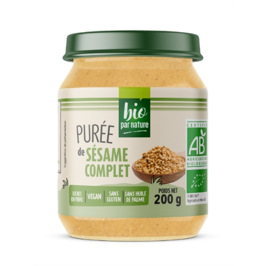 Purée de Sésame Complet Bio BIO PAR NATURE