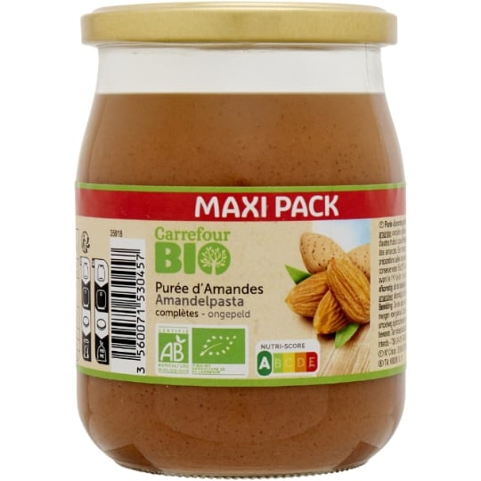 Purée d'Amande Complète Bio CARREFOUR BIO