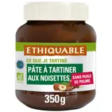 Pâte à Tartiner Au Cacao Et Noisettes Sans Huile De Palme Bio ETHIQUABLE