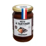 Pâte à Tartiner chocolat noir 20% noisettes bio L'AMANDAIE