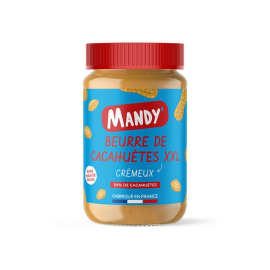 Beurre de Cacahuètes XXL Crémeux MANDY'