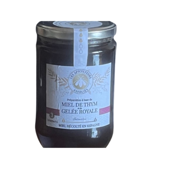 Miel De Thym et de Gelée Royale LES APICULTEURS ASSOCIES