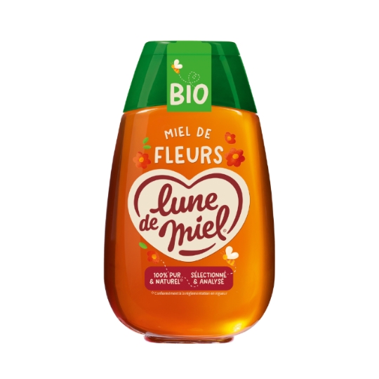 Miel De Fleurs Liquide Bio LUNE DE MIEL
