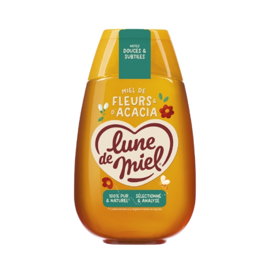 Miel Acacia Fleurs Liquide LUNE DE MIEL