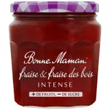 Confiture fraise fraise des bois intense BONNE MAMAN