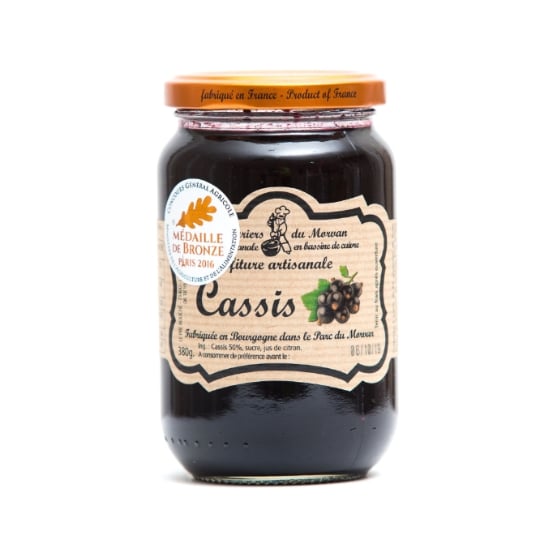 Confiture cassis CONFITURIERS MORVAN