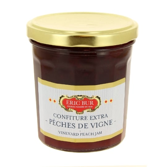 Confiture Extra Pêche de vigne ERIC BUR