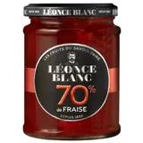 Confiture fraise 70% LEONCE BLANC