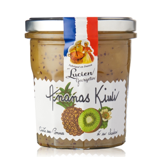 Confiture ananas kiwi LUCIEN GEORGELIN