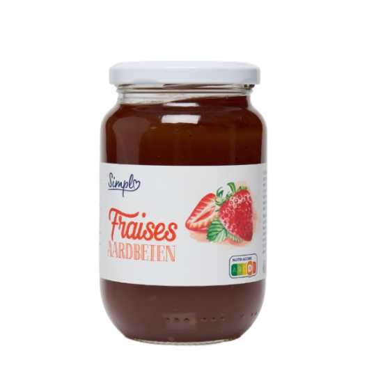 Confiture fraise SIMPL
