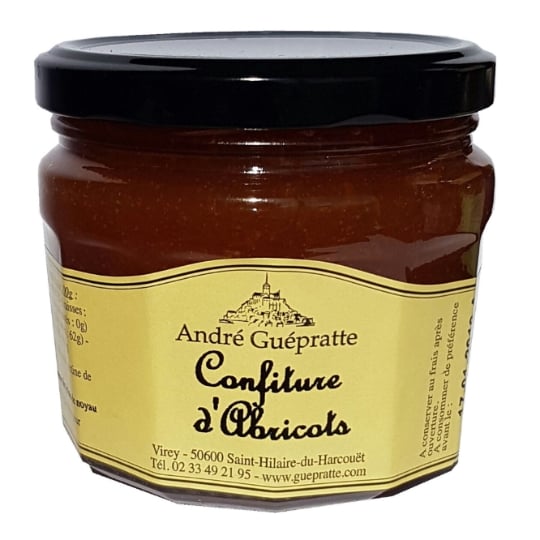 Confiture abricot ANDRE GUEPRATTE
