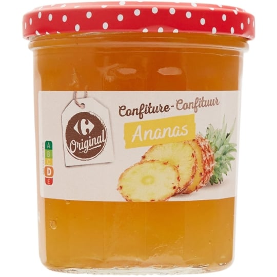 Confiture ananas CARREFOUR ORIGINAL