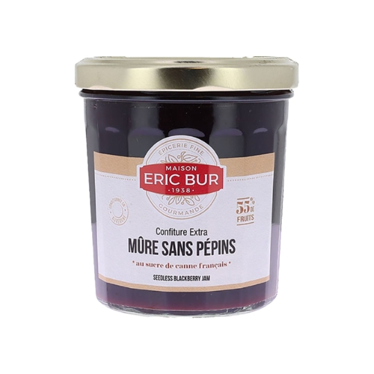 Confiture Extra Mûres Sans Pépins ERIC BUR