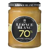 Confiture Poire Vanille 70% LEONCE BLANC